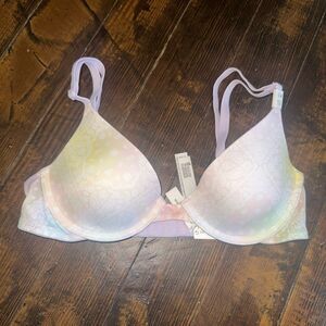 Victoria’s Secret 32A multicolored tie dye bandana print bra